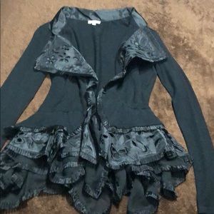 Boston Proper Black Light Jacket